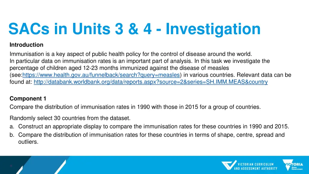 sacs in units 3 4 investigation