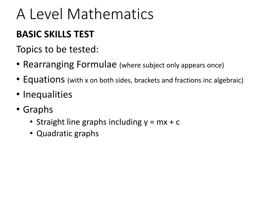 a level mathematics 5