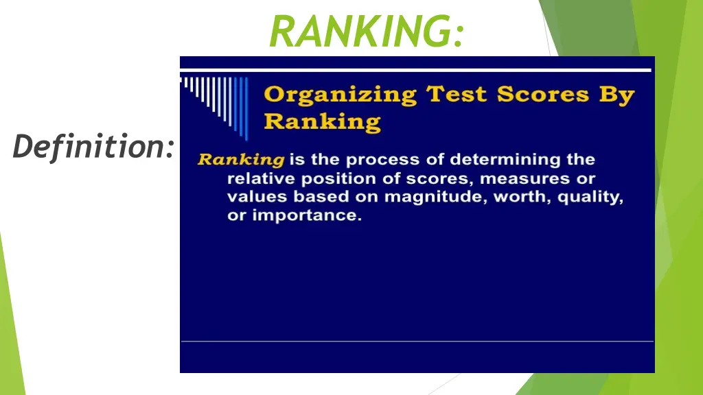 ranking