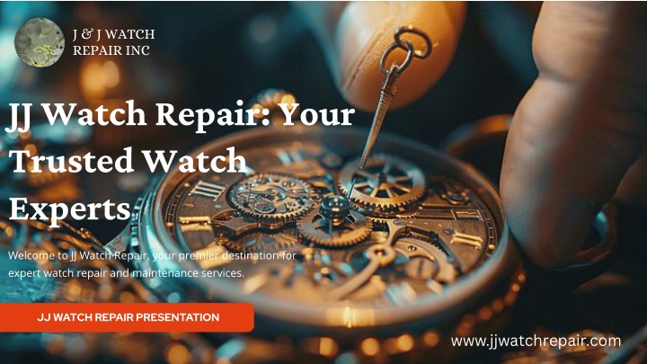 j j watch repair inc