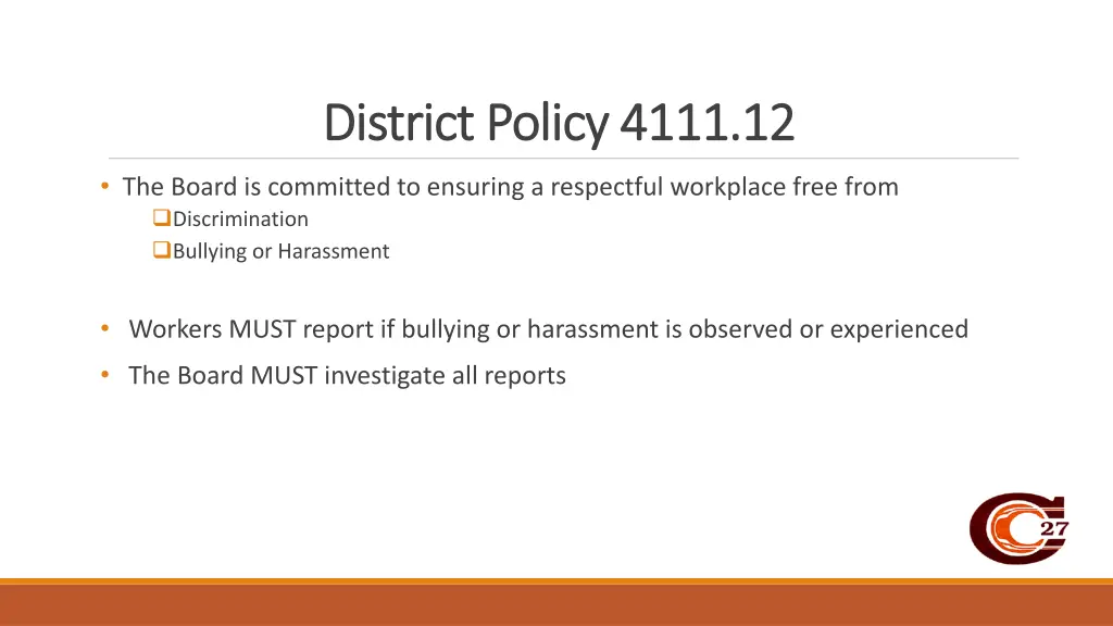 district policy 4111 12 district policy 4111 12