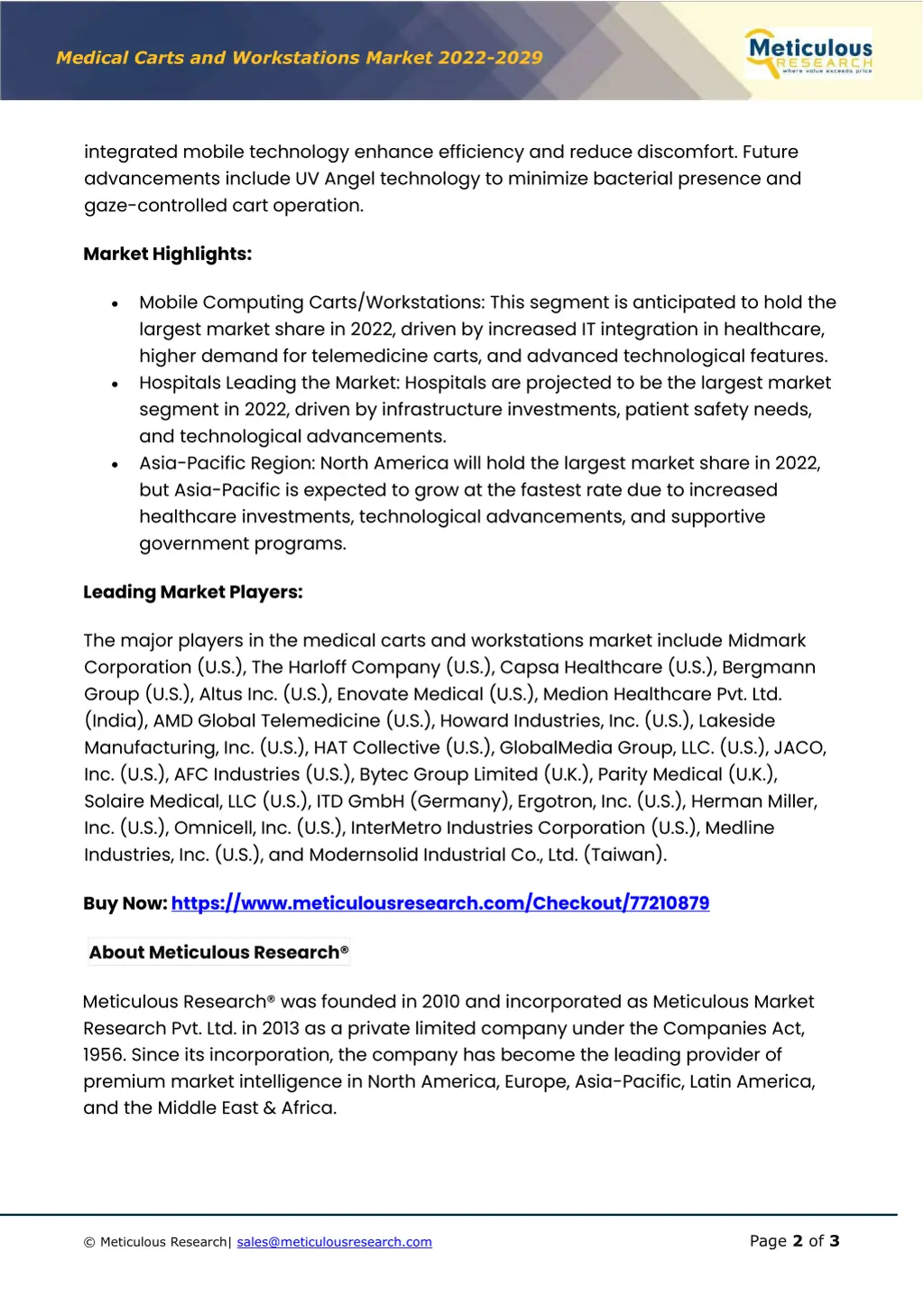 medical carts and wo rkstations market 202 2 20 29 1