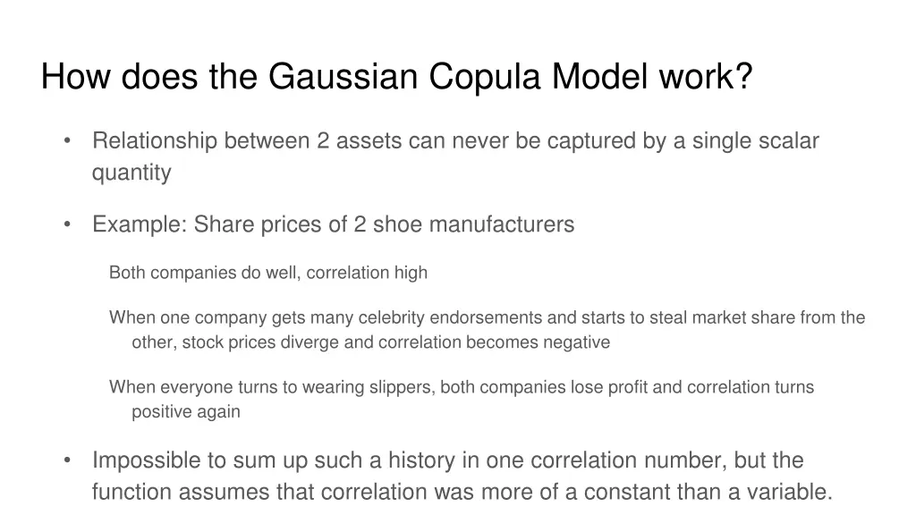 how does the gaussian copula model work 3