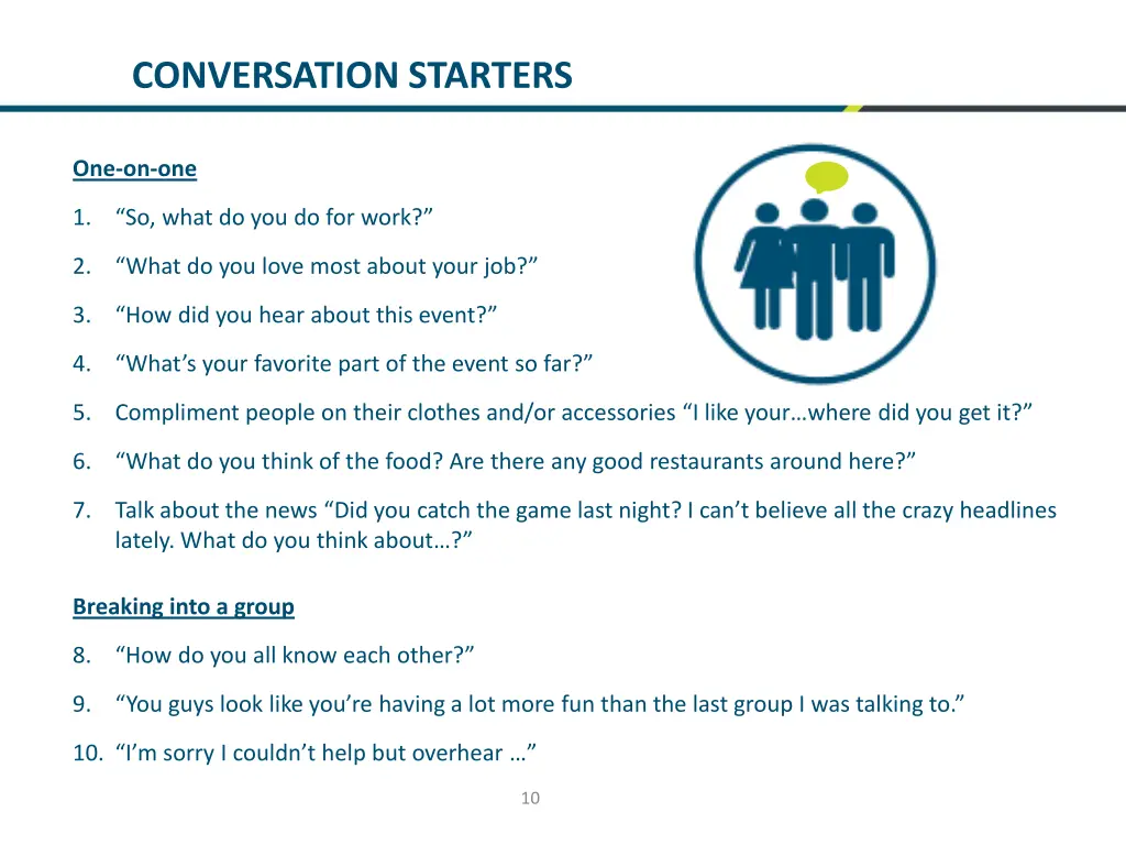 conversation starters 1