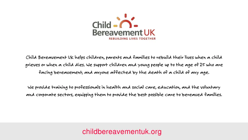 childbereavementuk org