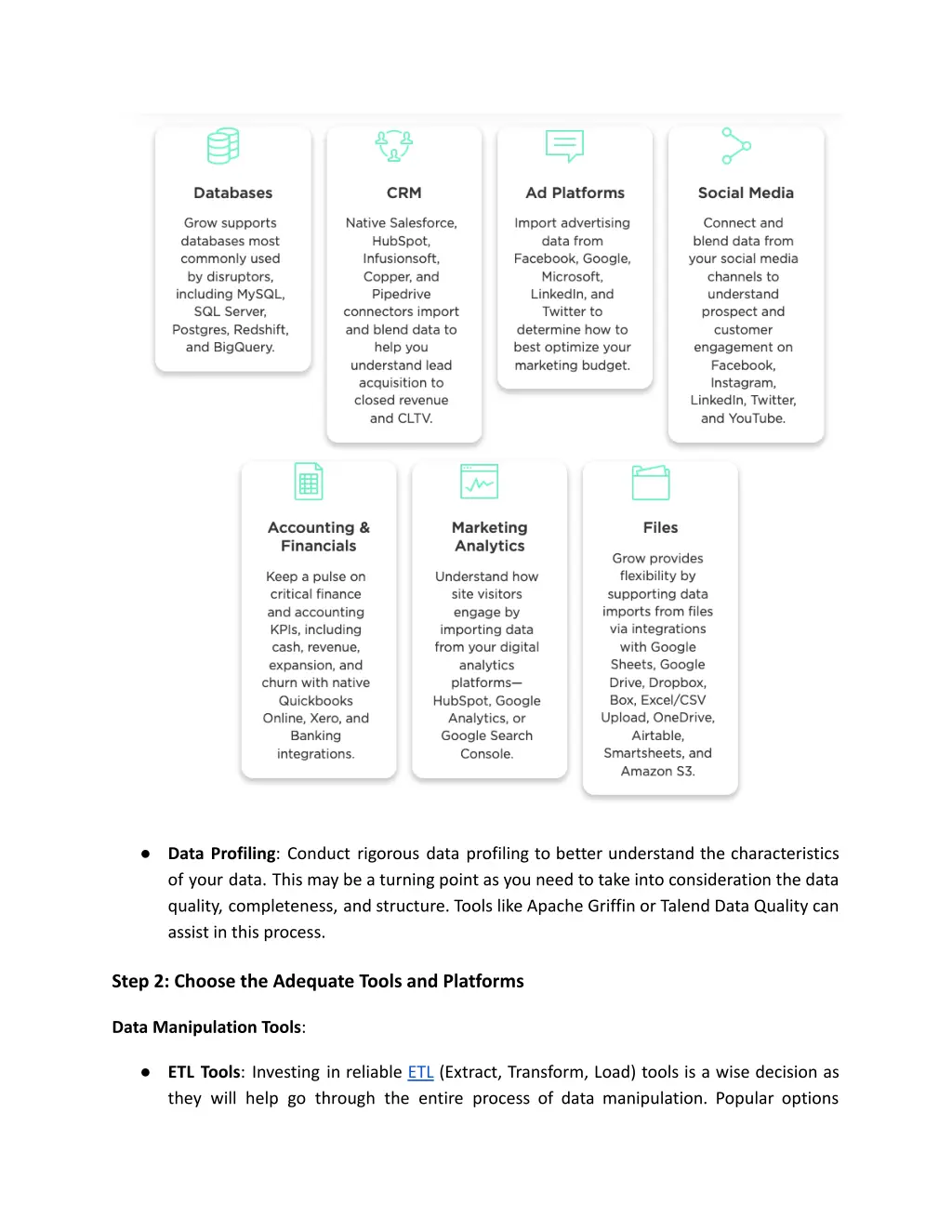 data profiling conduct rigorous data profiling