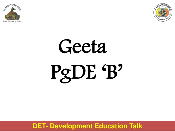 geeta pgde