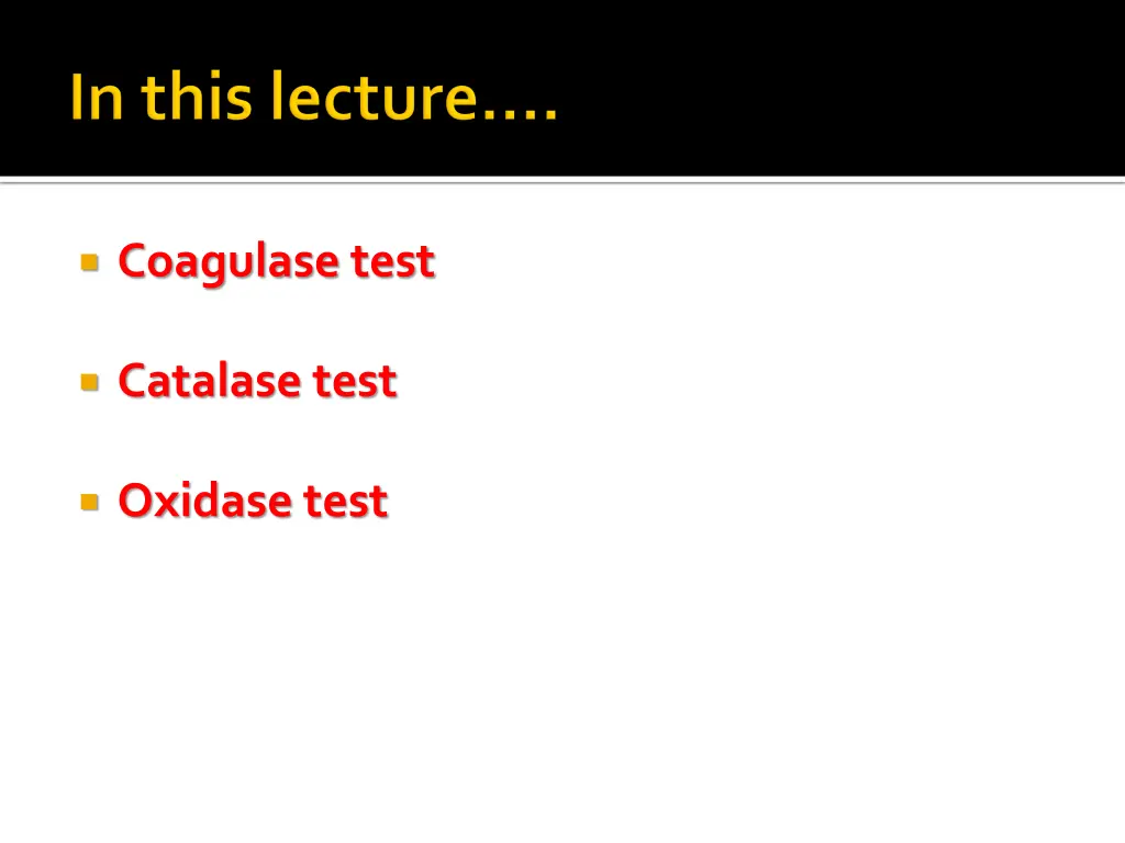 coagulase test