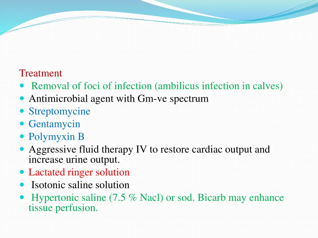 treatment removal of foci of infection ambilicus