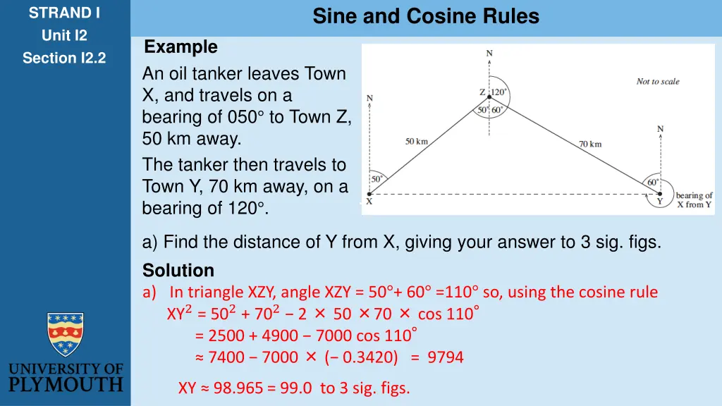 sine and cosine rules 2