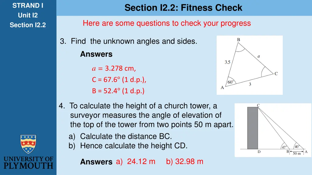 strand i unit i2 section i2 2 3