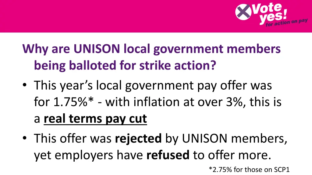 why are unison local government members being 1