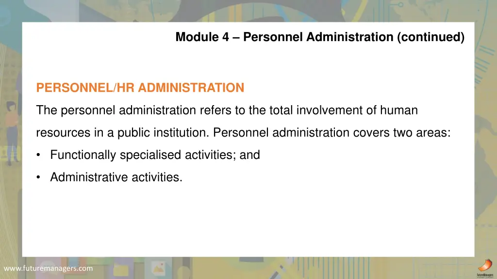 module 4 personnel administration continued 1