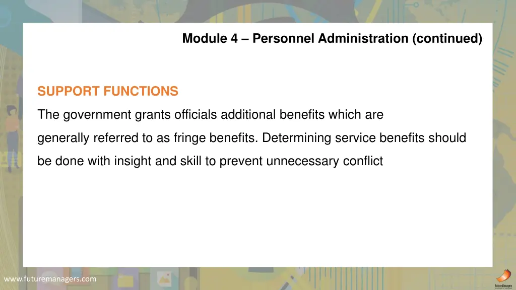 module 4 personnel administration continued 4