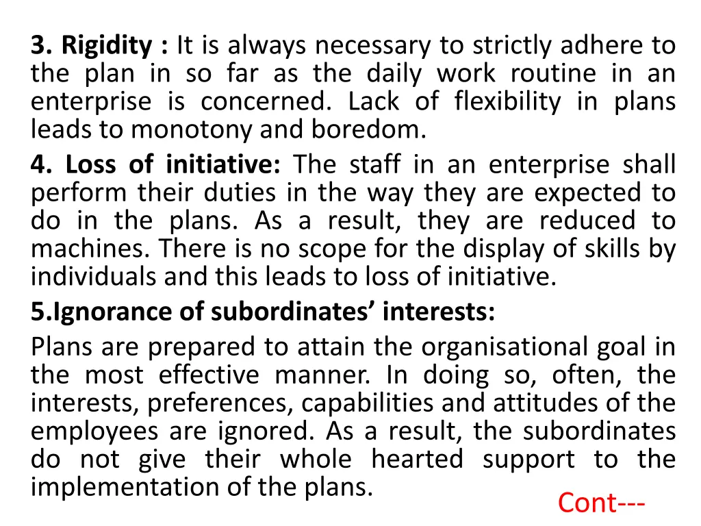 3 rigidity it is always necessary to strictly