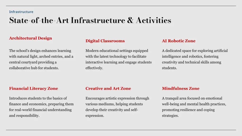 infrastructure