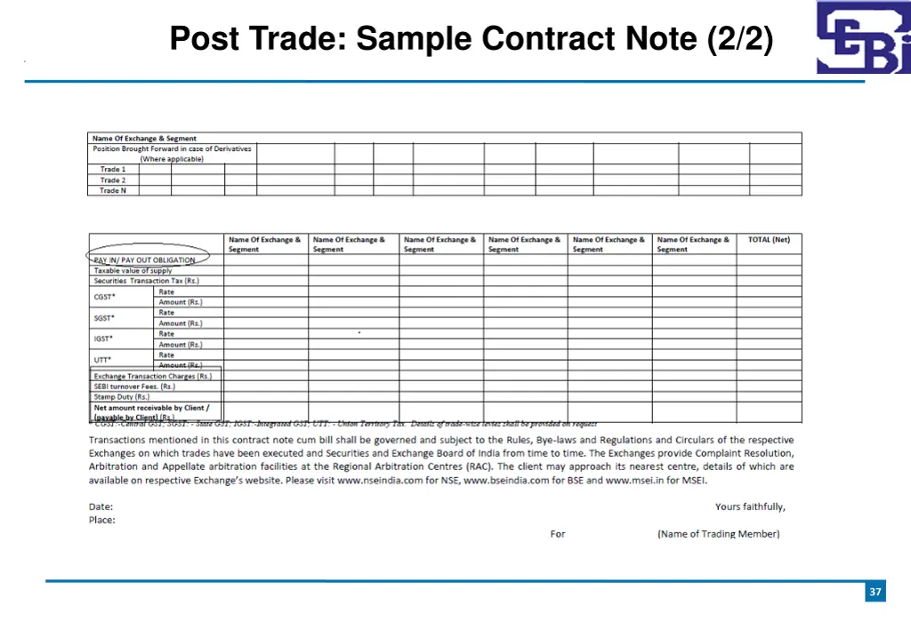 post trade sample contract note 2 2