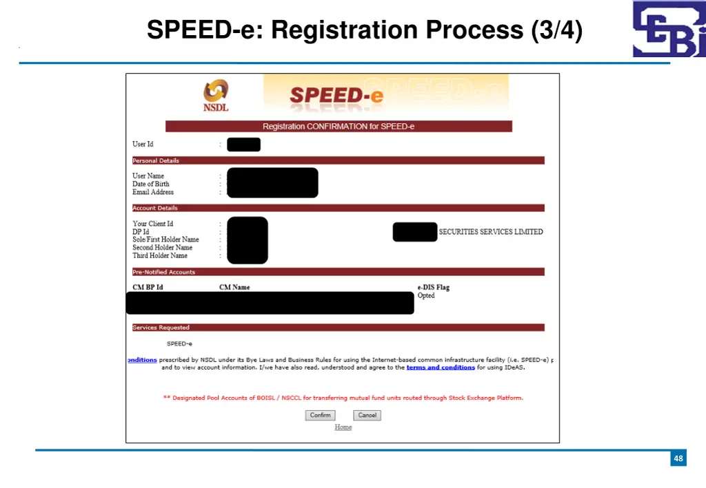 speed e registration process 3 4