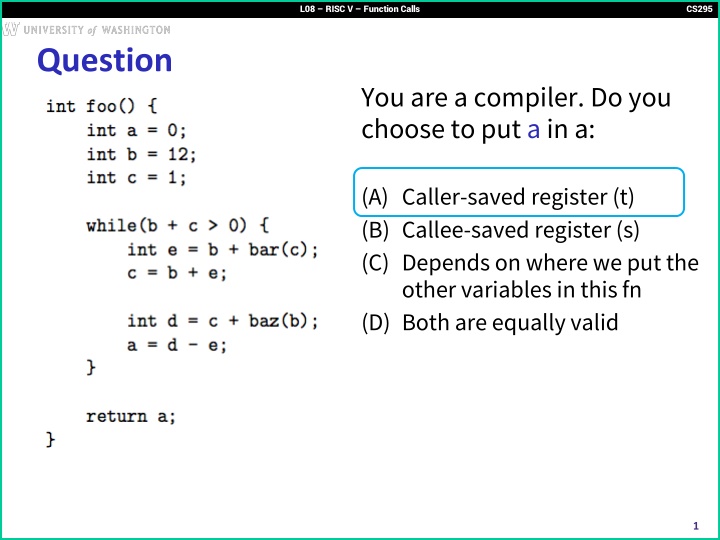 l08 risc v function calls