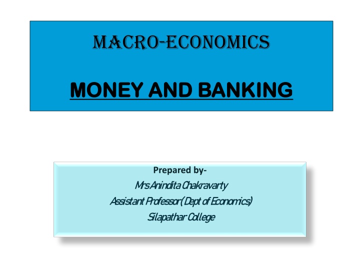 macro economics