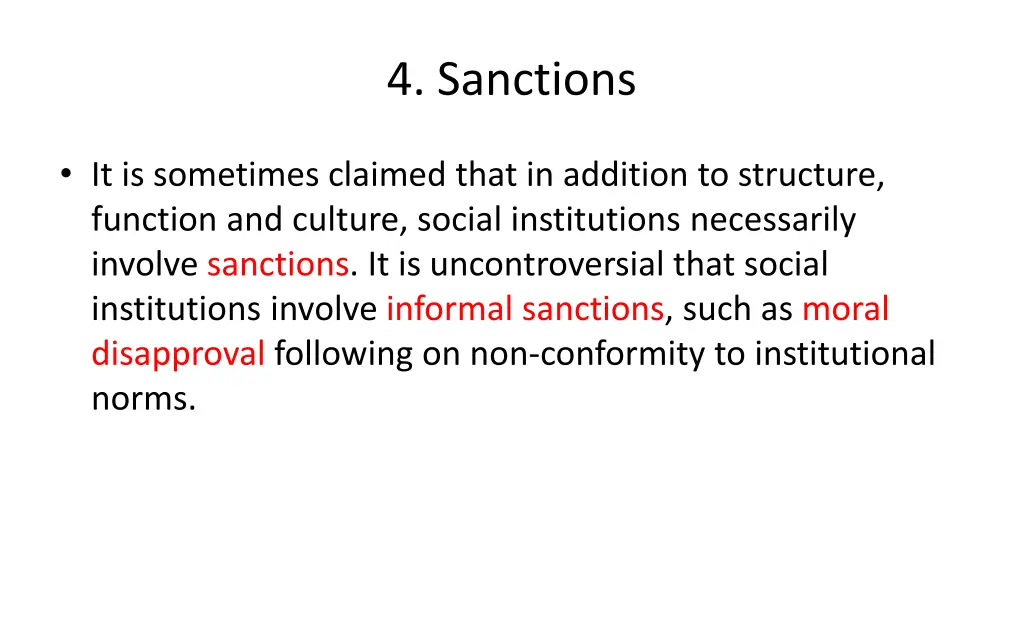 4 sanctions