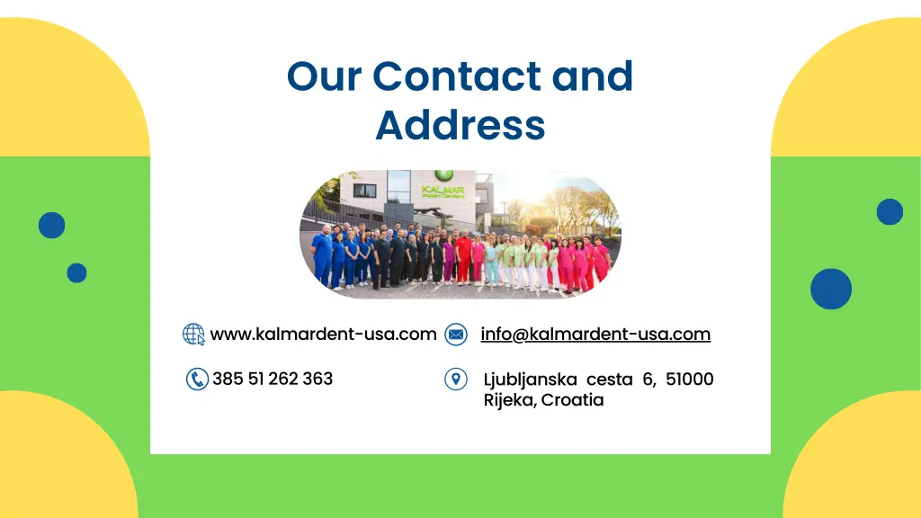 our contact and address