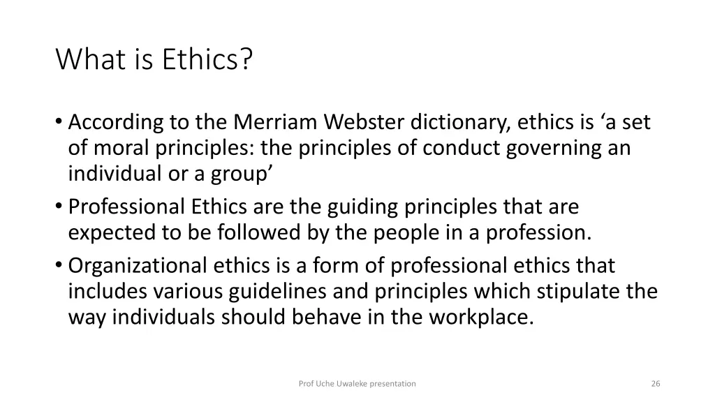 what is ethics