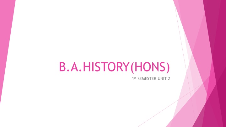 b a history hons