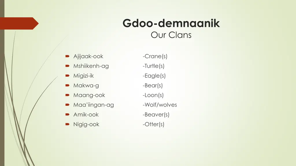 gdoo demnaanik our clans