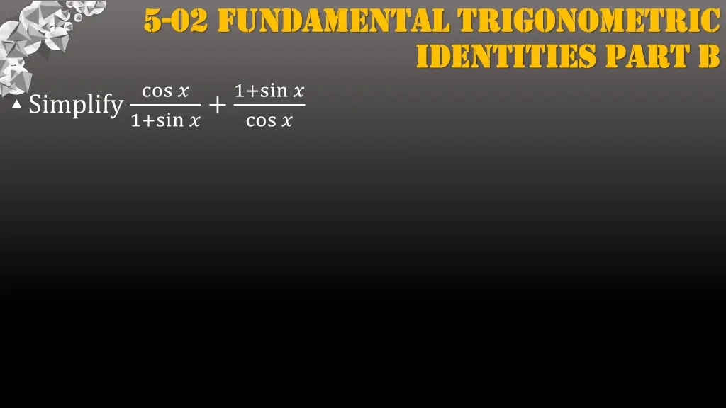 5 5 02 fundamental trigonometric 02 fundamental 2