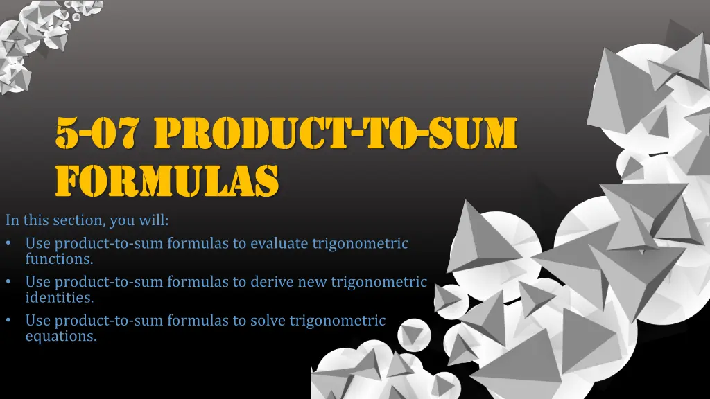 5 5 07 product 07 product to formulas formulas