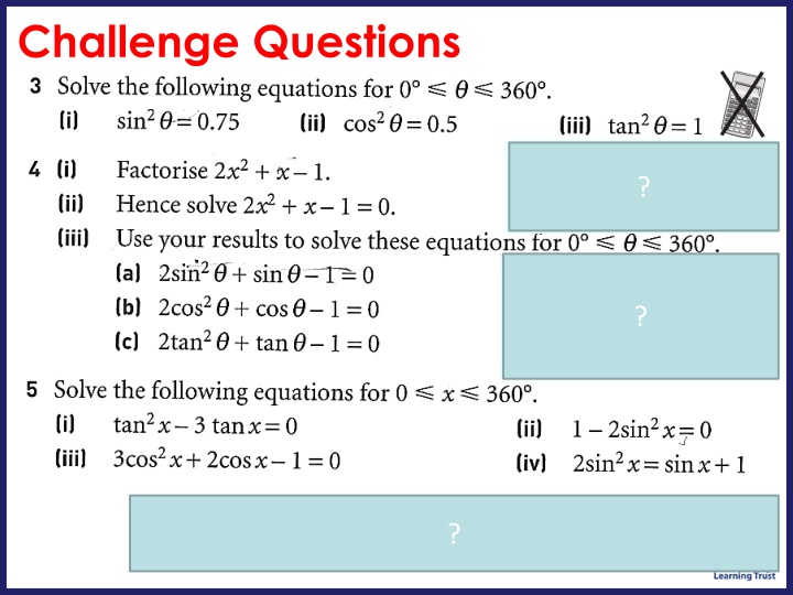 challenge questions