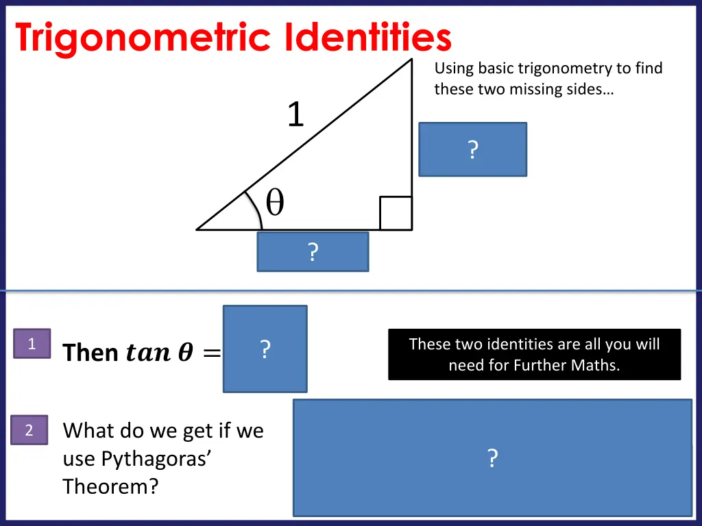 trigonometric identities 2