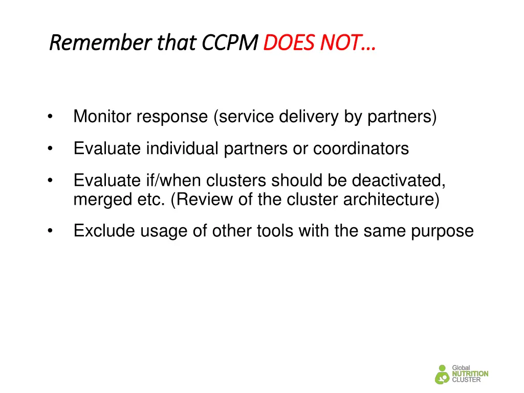 remember that ccpm remember that ccpm does not