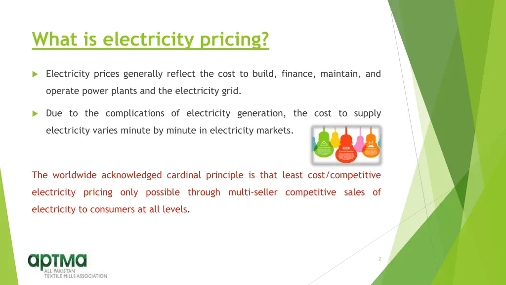 what is electricity pricing