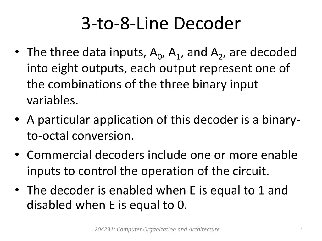 3 to 8 line decoder 1