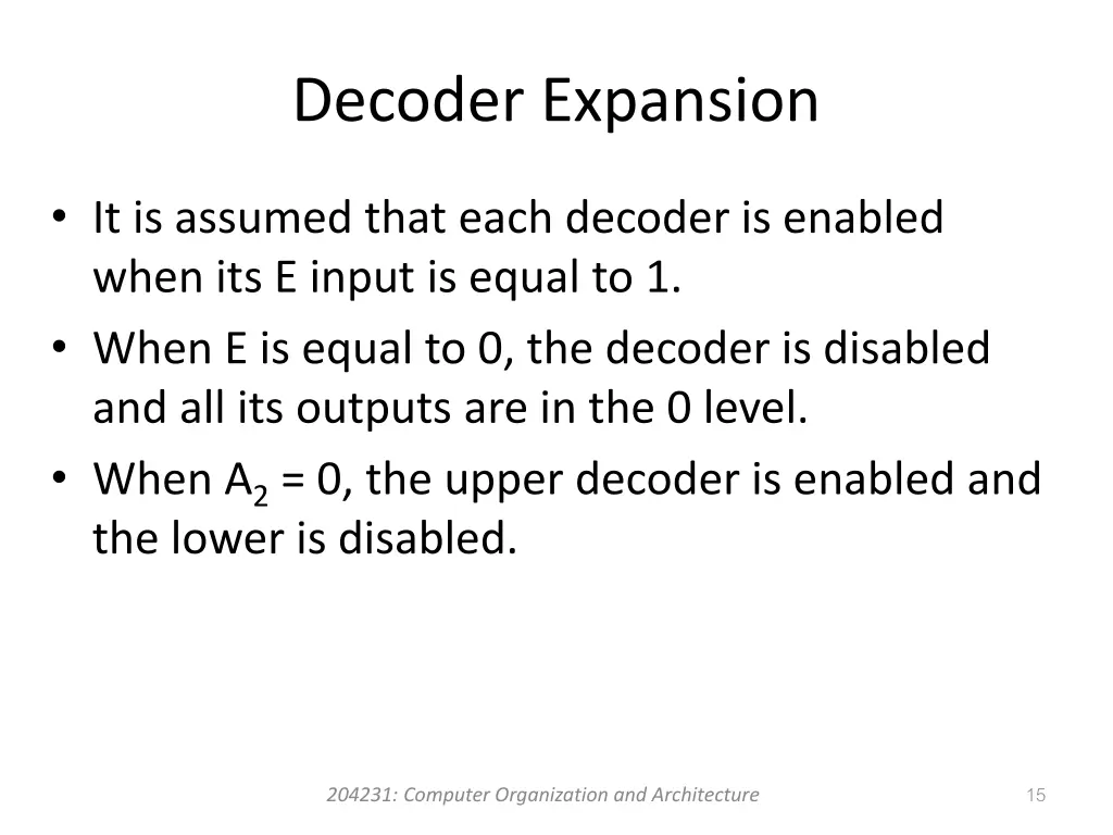 decoder expansion 1