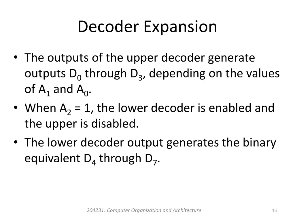 decoder expansion 2