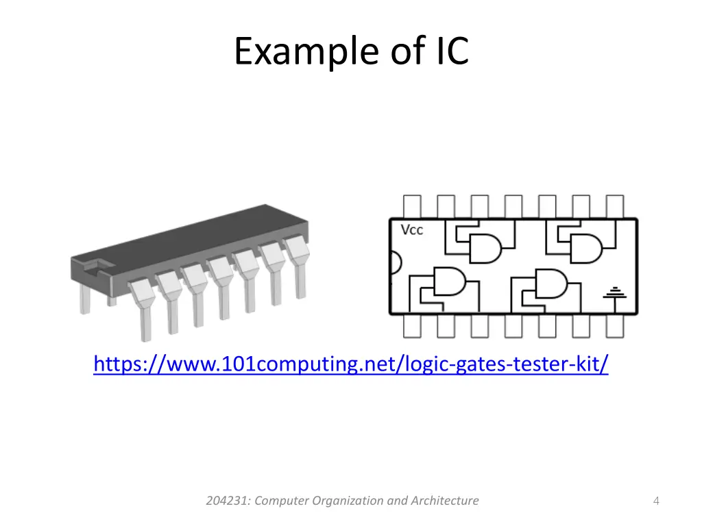 example of ic