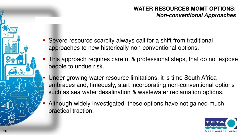 water resources mgmt options non conventional