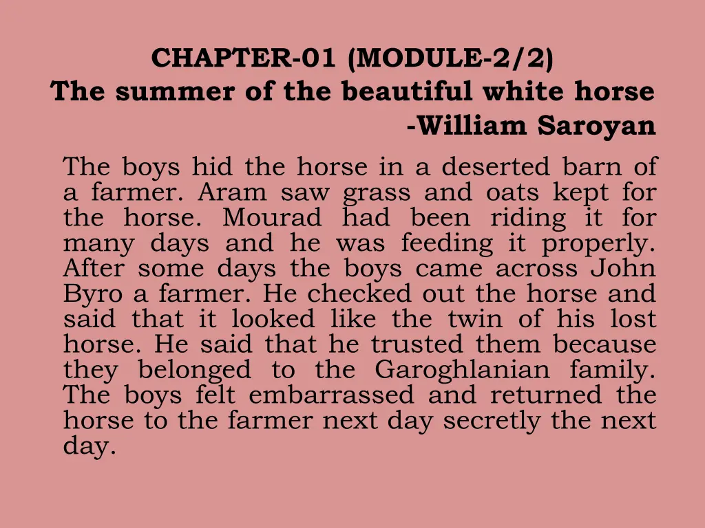 chapter 01 module 2 2 the summer of the beautiful