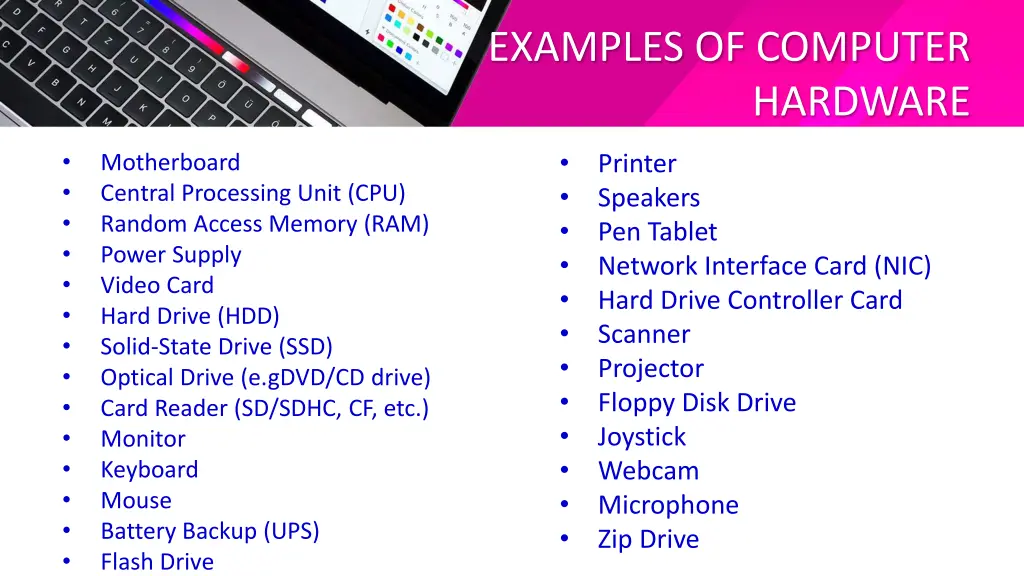 examples of computer