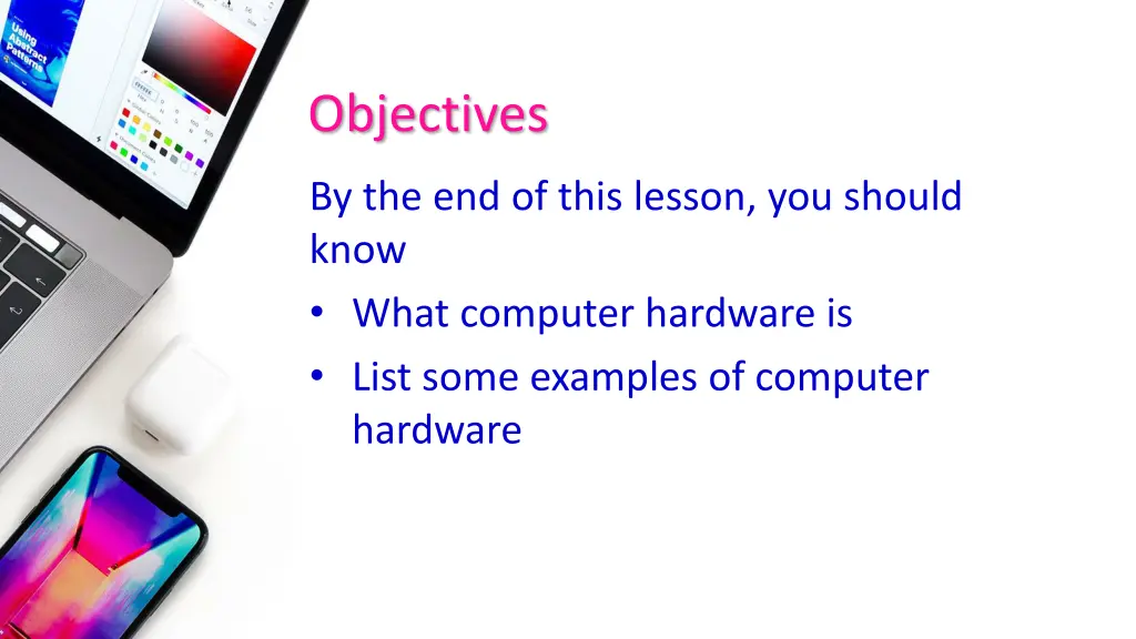 objectives