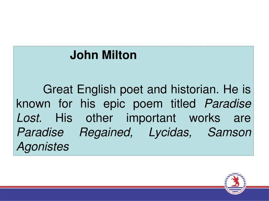 john milton