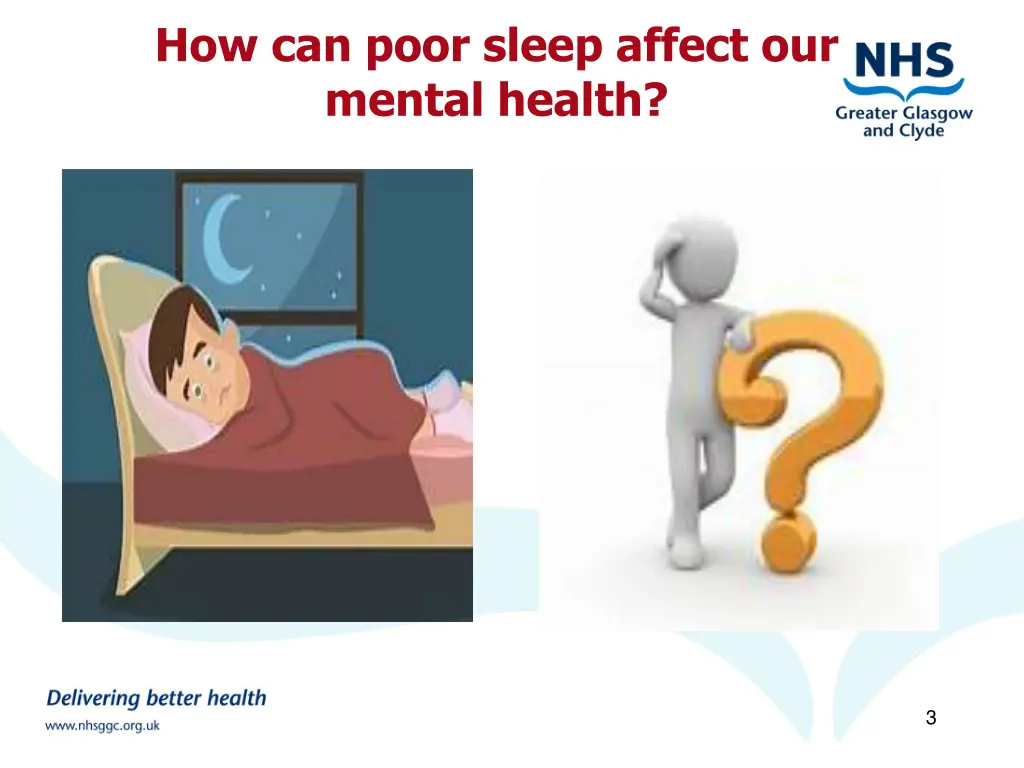 how can poor sleep affect our mental health