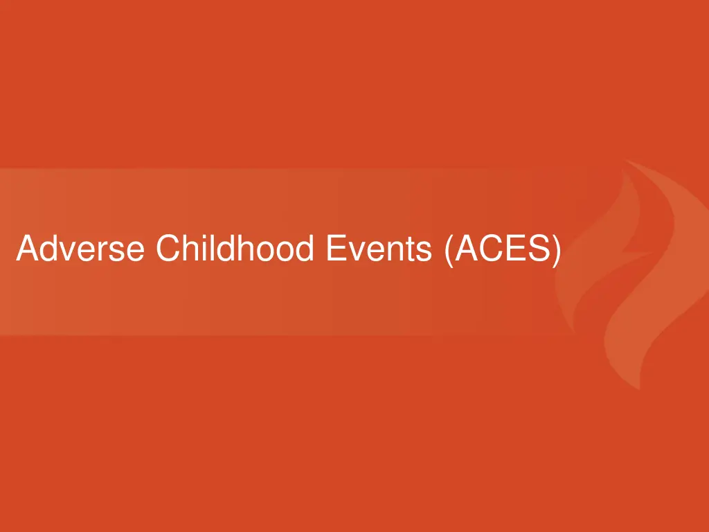 adverse childhood events aces