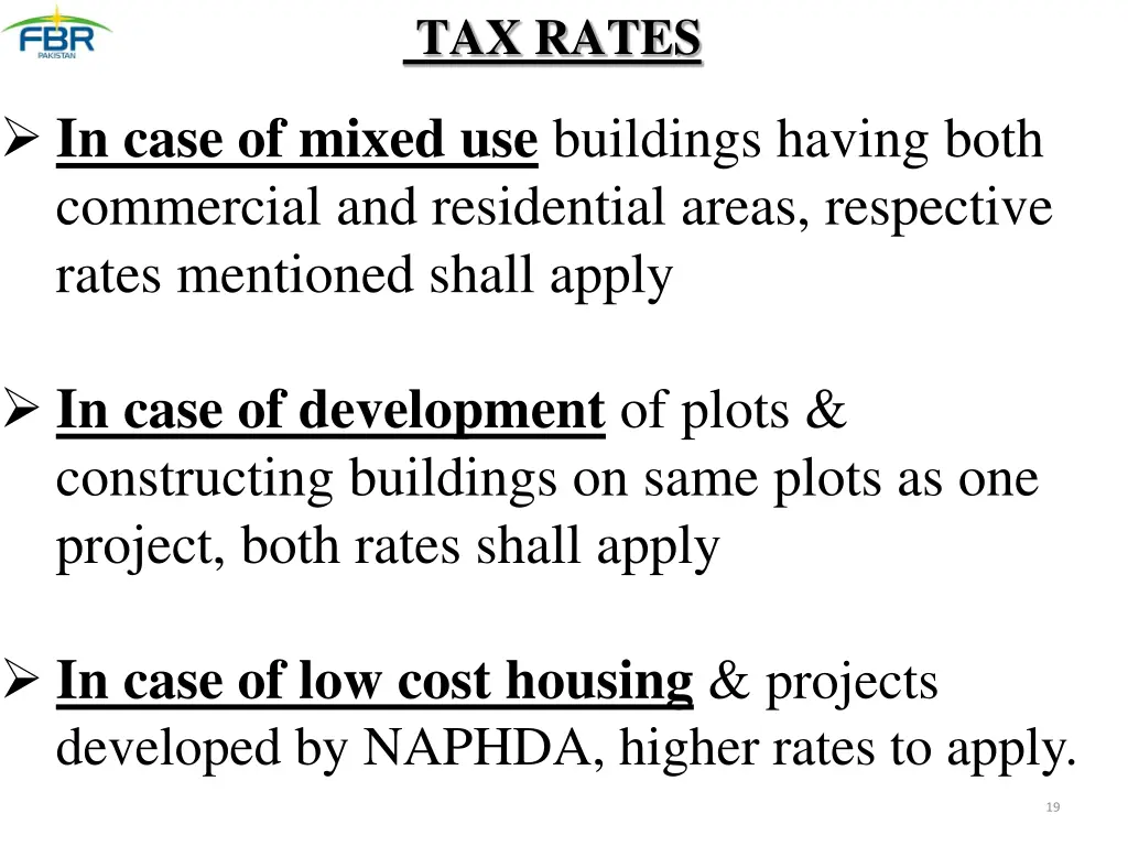 tax rates 1