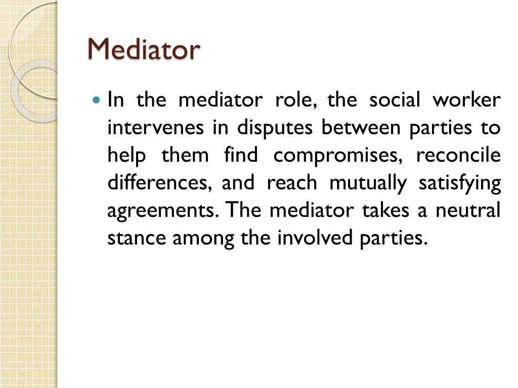 mediator