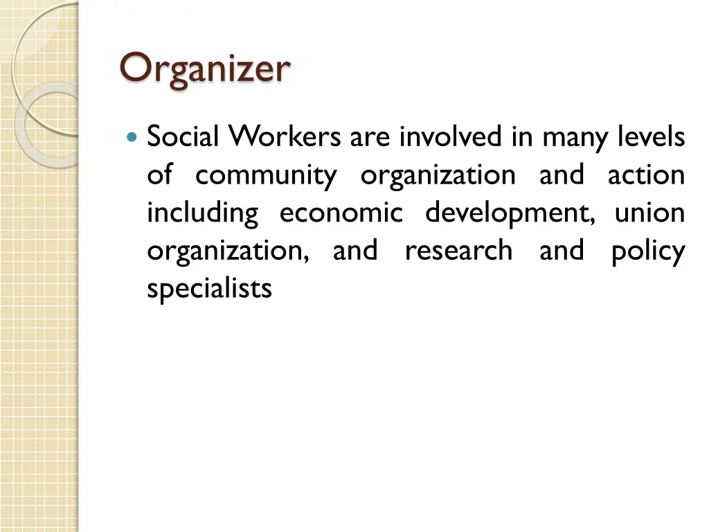 organizer