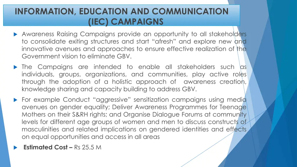 information education and communication